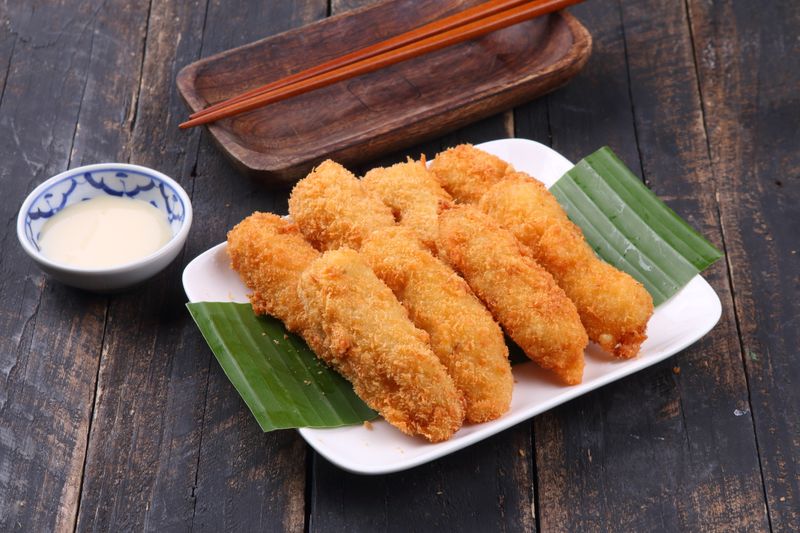Mozzarella sticks appetizer
